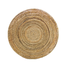 Talerz BOHO trawa morska naturalny Dekoracja Ozdoba wisząca 75cm